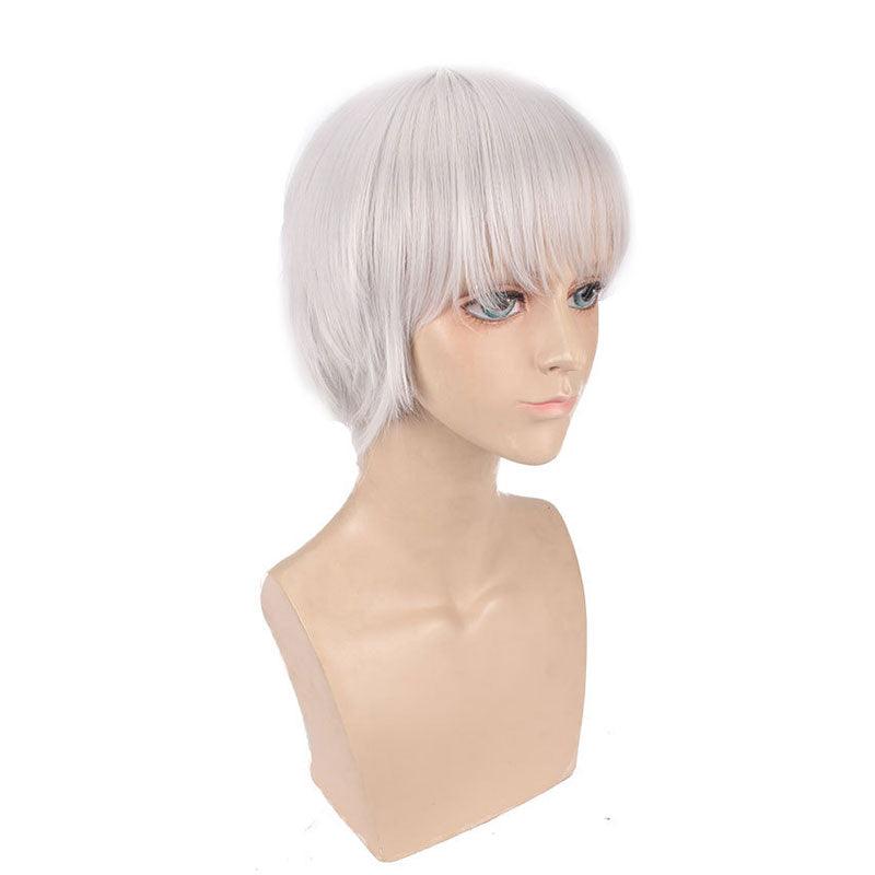 anime tokyo ghoul haise sasaki 35cm white cosplay wigs