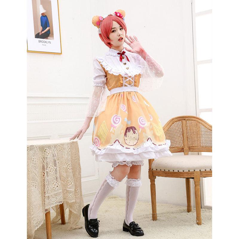 game identity v tracy reznik mechanic candy girl cosplay costume