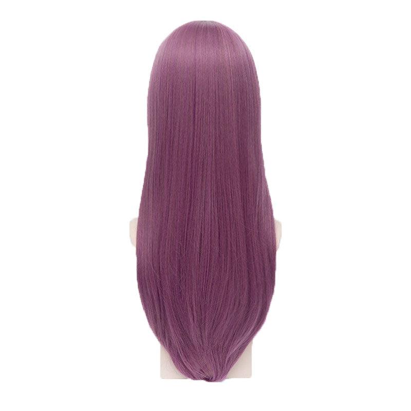 anime tokyo ghoul kamishiro rize long purple cosplay wigs
