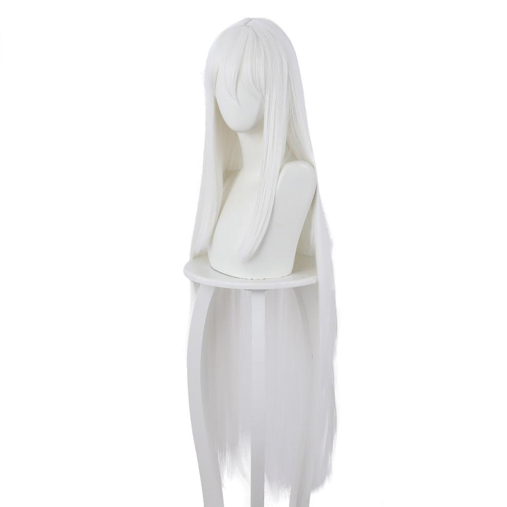 coscrew Anime Re:Life in a different world from zero Echidna White Long Cosplay Wig 400GA - coscrew