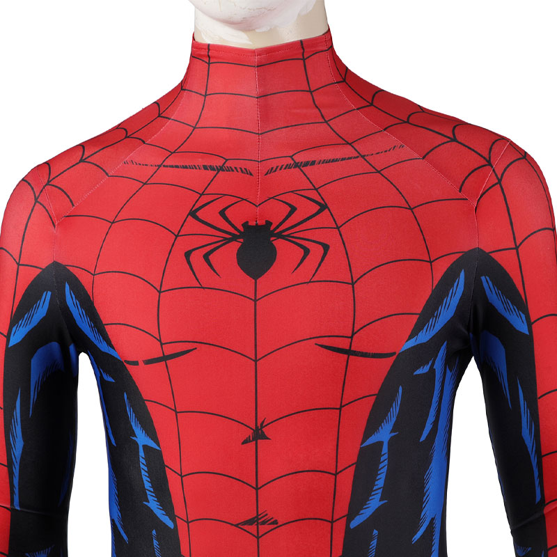 the amazing spider man peter parker jumpsuits cosplay costume 1