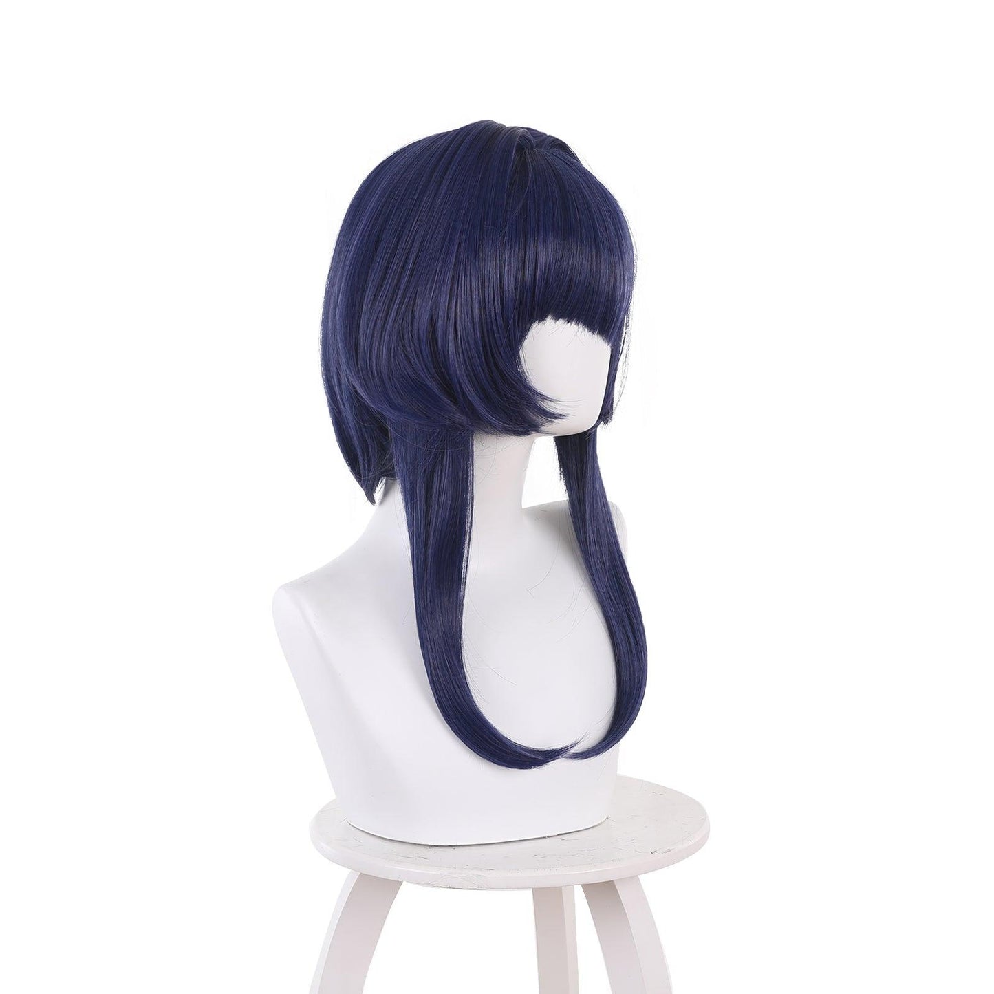 coscrew anime genshin impact candace blue short cosplay wig 539r