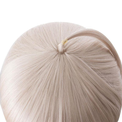 fgo fate grand order saber altria chemical 70cm light pink yellow ponytail cosplay wigs