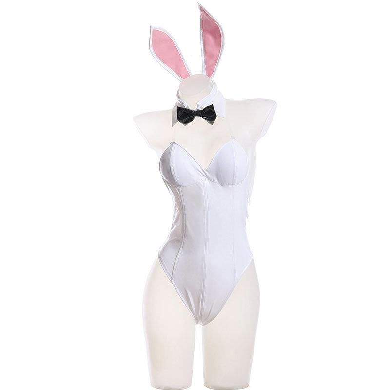 anime date a live date a bullet white queen bunnysuit cosplay costumes