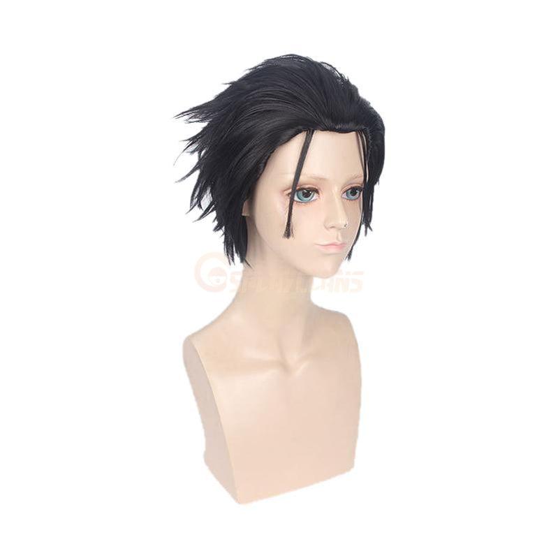 anime re zero starting life in another world subaru natsuki short black cosplay wigs