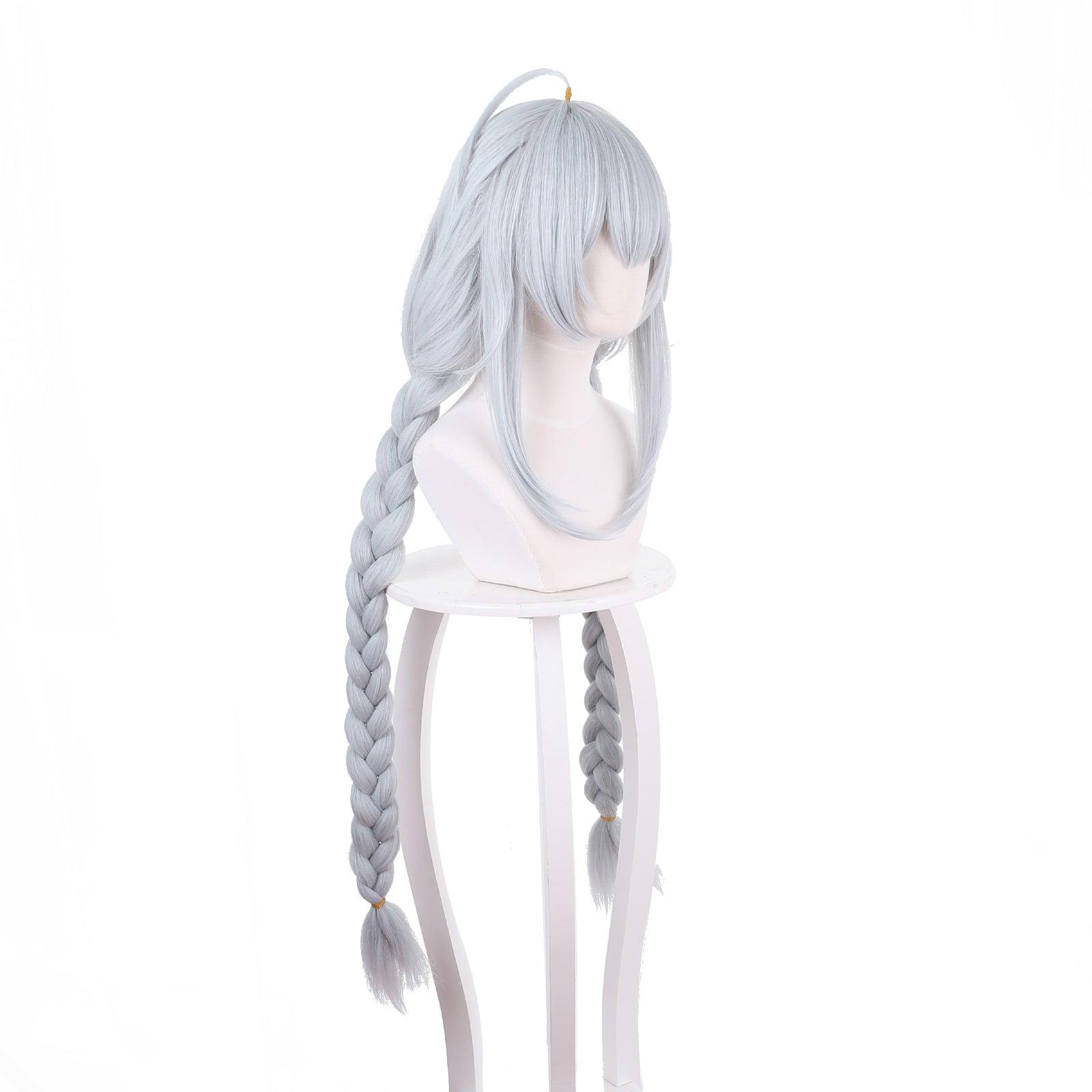 coscrew anime azur lane le malin white long cosplay wig 472d