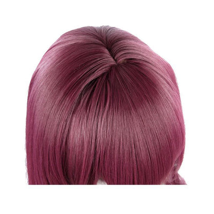 fgo fate grand order lancer scathach dark purple 110cm long stright cosplay wigs