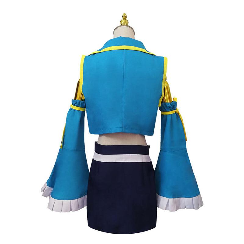 Anime Fairy Tail Lucy Heartfilia Cosplay Costume Girls Christmas Uniform  Dress