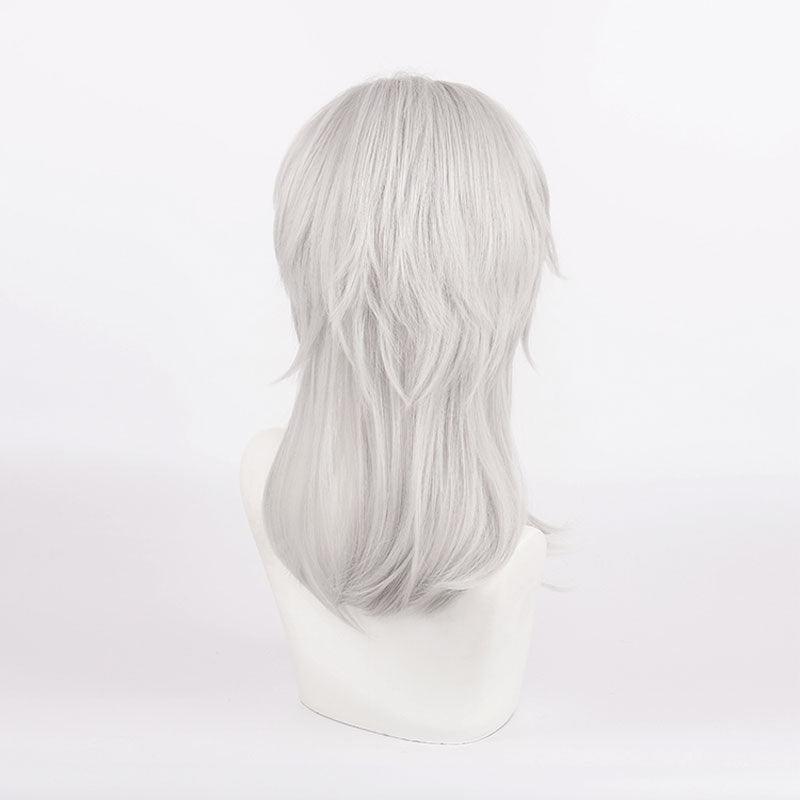 anime demon slayer kimetsu no yaiba uzui tengen silver gray cosplay wigs 1