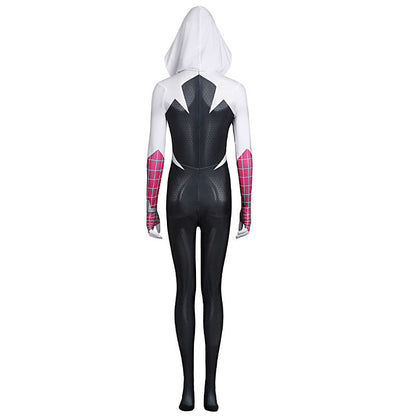 spider woman gwen stacy jumpsuit cosplay costumes