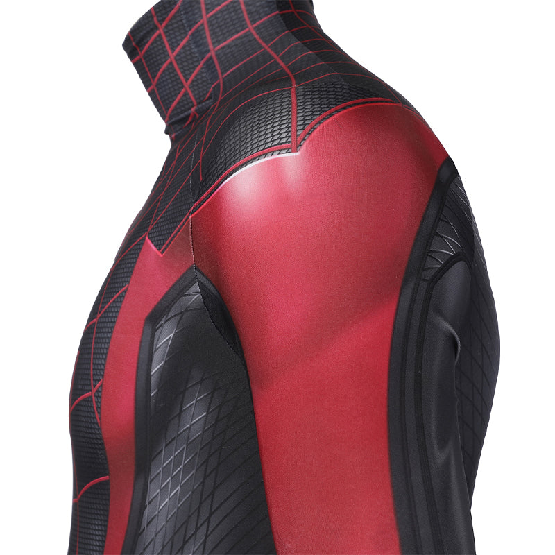 spiderman ps5 2 miles morales jumpsuit cosplay costumes