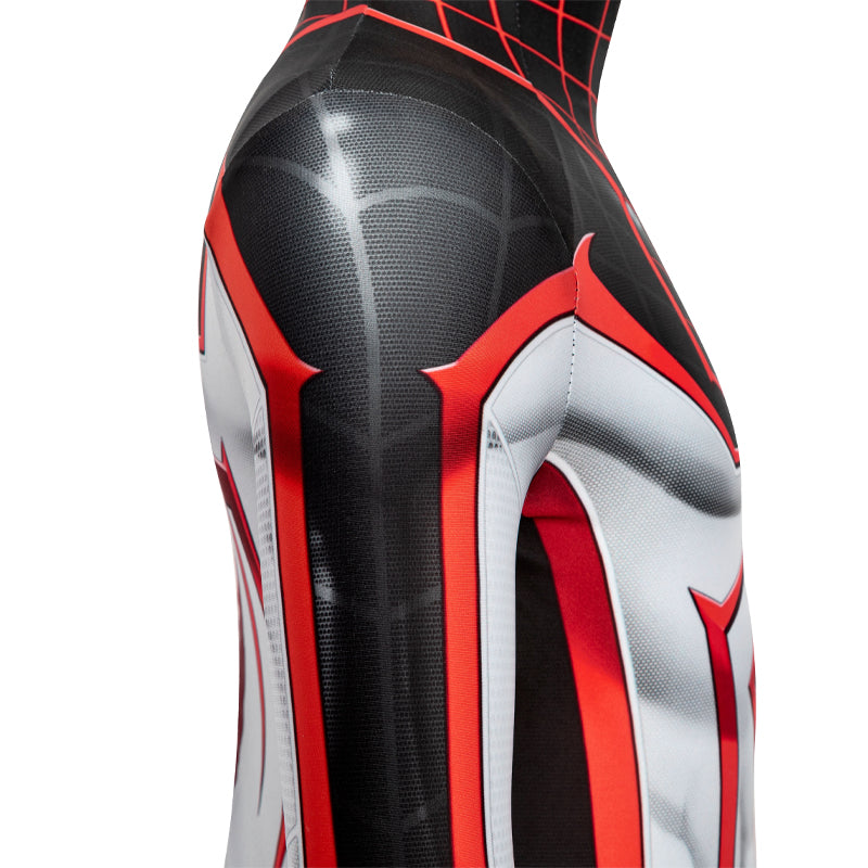 ps5 spider man miles morales t r a c k suit kids jumpsuit cosplay costumes