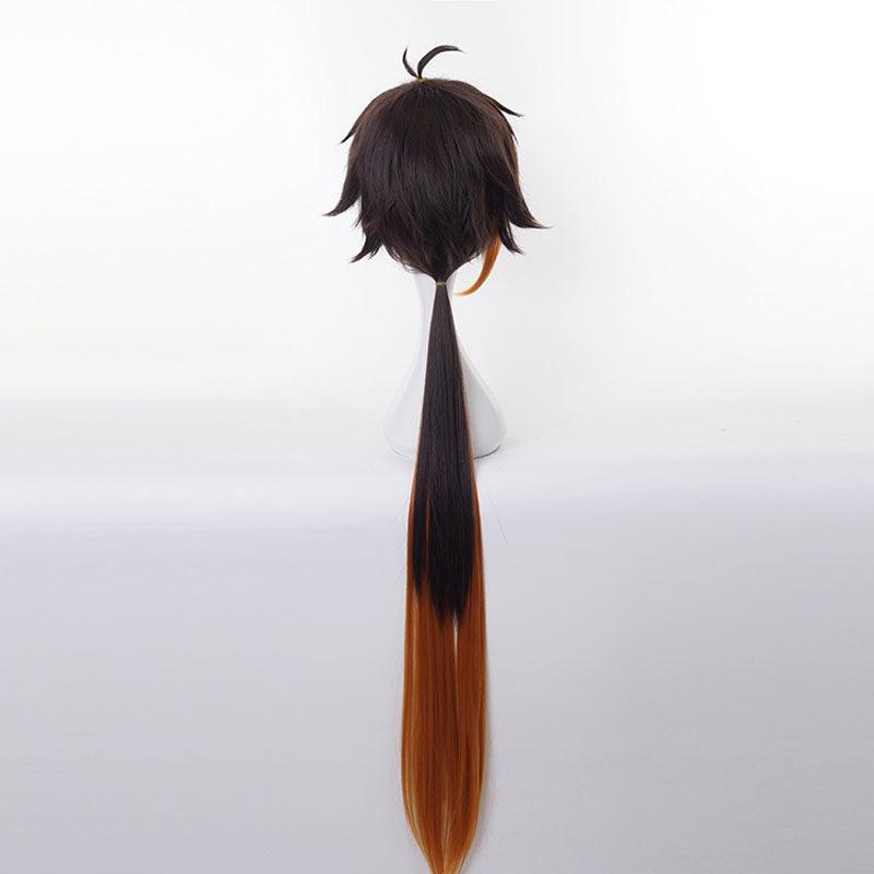 Genshin Impact Zhongli Cosplay Wigs