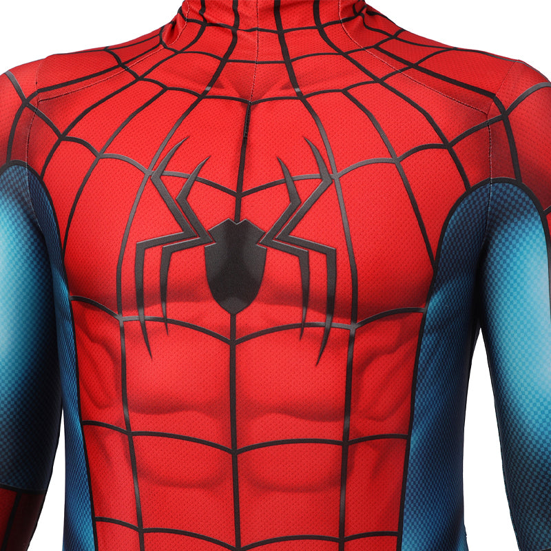 spider man 3 no way home peter parker classic suit kids jumpsuit cosplay costumes