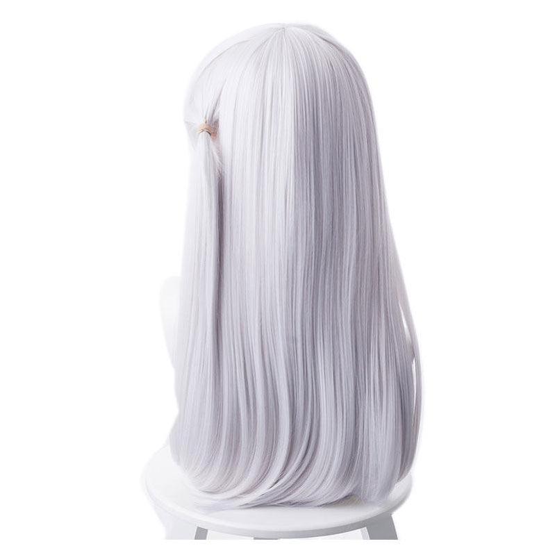 FGO Fate Grand Order Kama 55cm Long Silver Halloween Cosplay Wigs