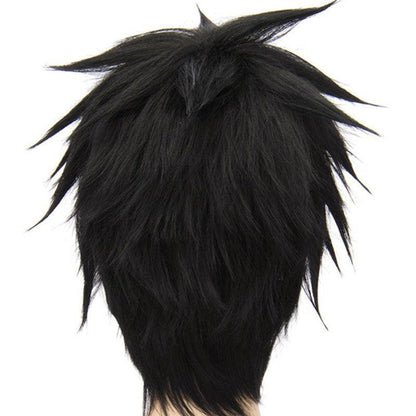 Anime Naruto Uchiha Sasuke Short Black Cosplay Wigs