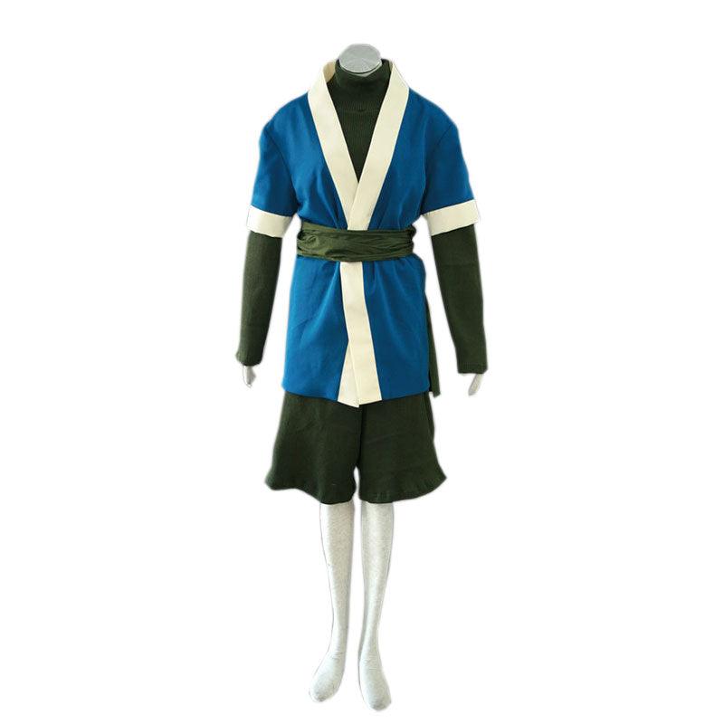 Anime Naruto Haku kimono Set Cosplay Costume