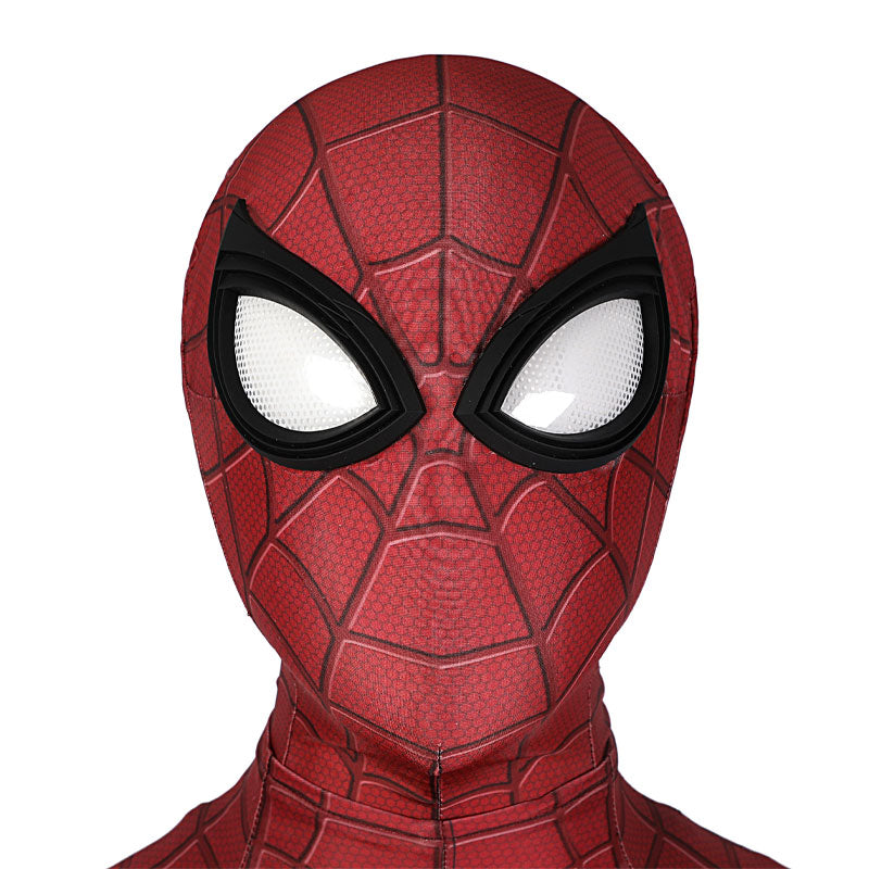 spider man 3 no way home peter parker jumpsuit cosplay costumes with headgear