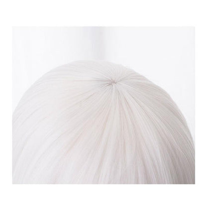 Anime Re:Zero Starting Life in Another World Echidna Witch of Greed Long Straight White Cosplay Wigs