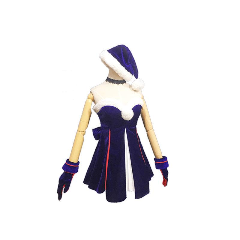 fate grand order saber christmas cosplay costume