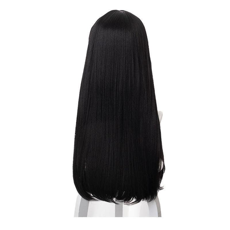 game identity v witch kawakami tomie black long cosplay wigs