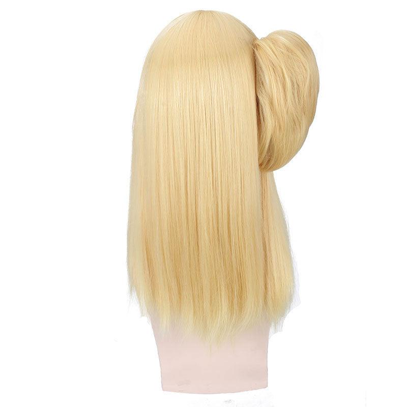 anime fairy taillucy heartfilia golden cosplay wigs