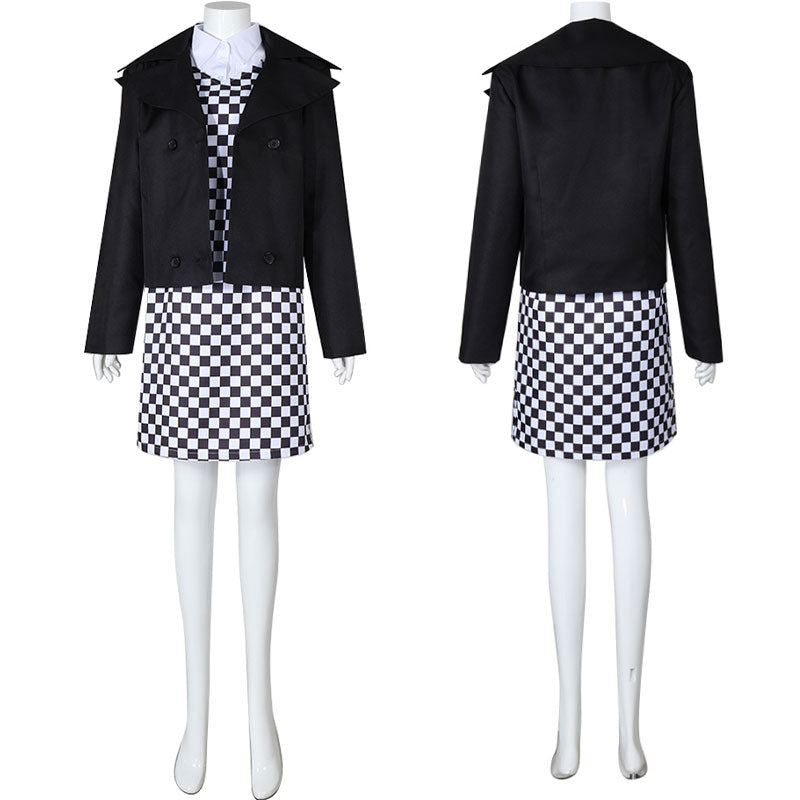 the addams family wednesday addams school uniform cosplay costumes 2