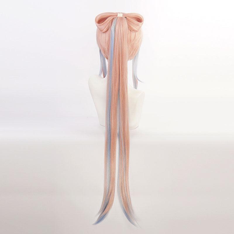 game genshin impact sangonomiya kokomi pink halloween cosplay wigs