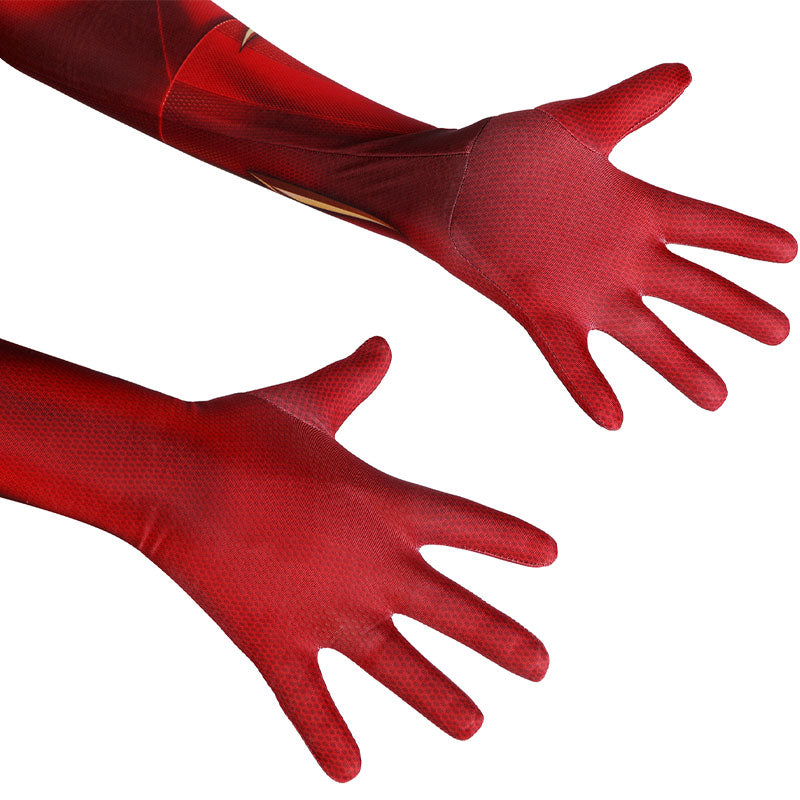 the flash season 8 barry allen kids jumpsuit cosplay costumes