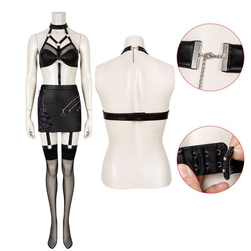 game lol kda all out evelynn fullset cosplay costumes