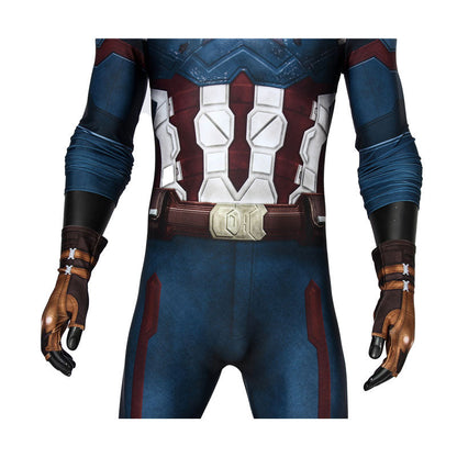 avengers 3 infinity war captain america steve rogers jumpsuit cosplay costumes