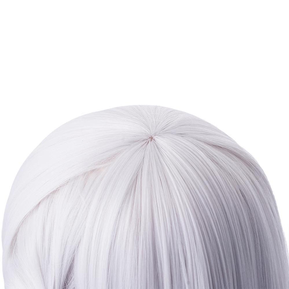 fgo fate grand order kama 55cm long silver halloween cosplay wigs