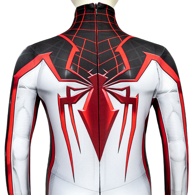 ps5 spider man miles morales t r a c k suit kids jumpsuit cosplay costumes