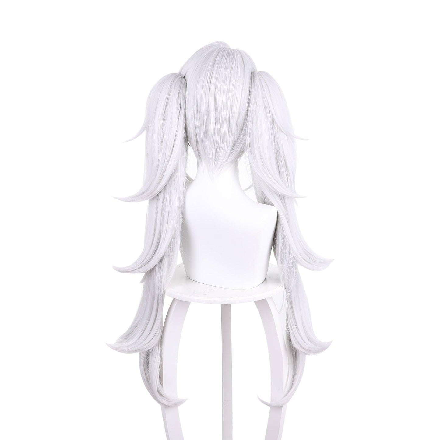 anime cosplay wigs for kuzuha silvery white cosplay wig of nijisanji 536eb
