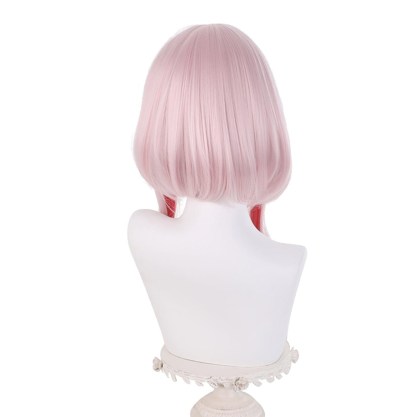 anime cosplay wigs for destiny red and pink cosplay wig of takt op destiny 529a
