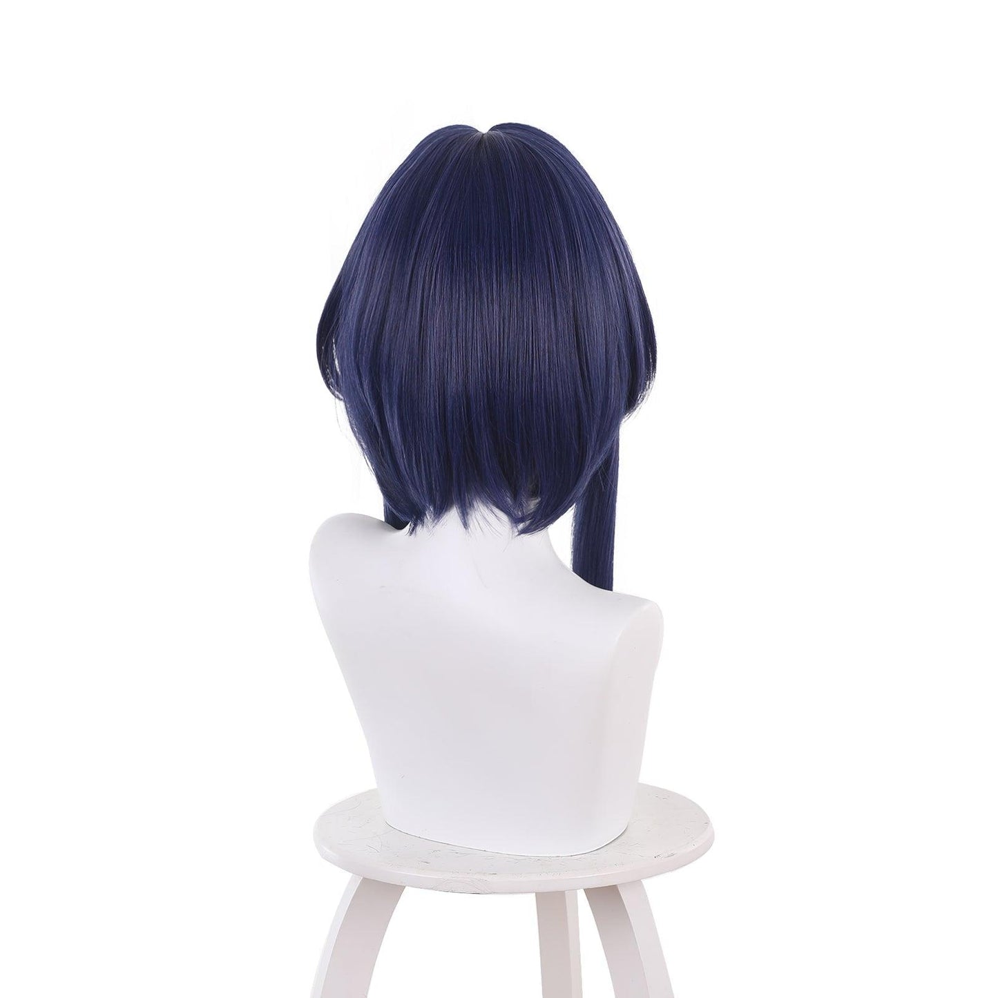 coscrew anime genshin impact candace blue short cosplay wig 539r