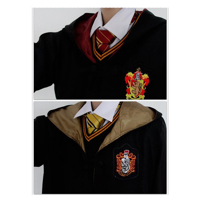 movie harry potter gryffindor and the four houses of hogwarts cosplay magic robe