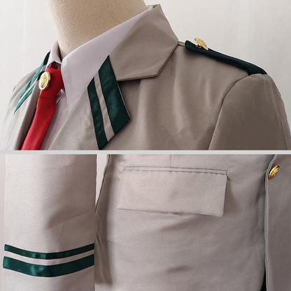 anime my hero academia male school uniform cosplay costume