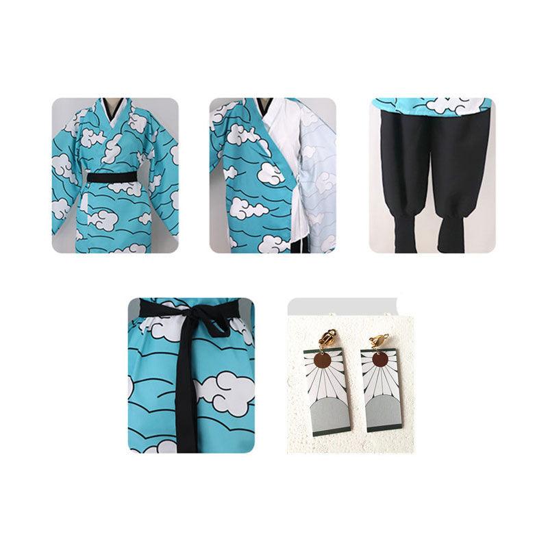 anime demon slayer kimetsu no yaiba urokodaki sakonji cosplay costumes