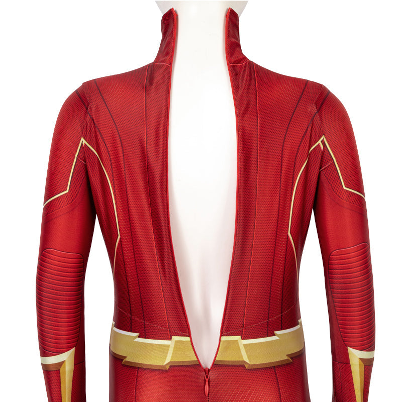 the flash season 6 barry allen kids jumpsuit cosplay costumes