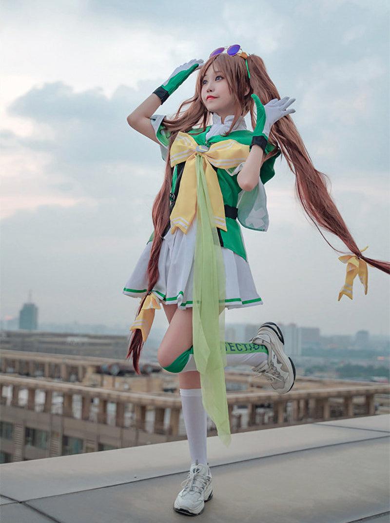 Honor of Kings Da Qiao Game Skin Guardian Power Maid Outfit Dress Game Cosplay Costume