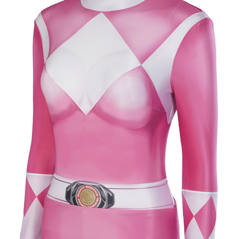 Pink Ptera Ranger Kat Mighty Morphin Power Rangers Ptera Ranger Pink Ranger Cosplay Costumes ...