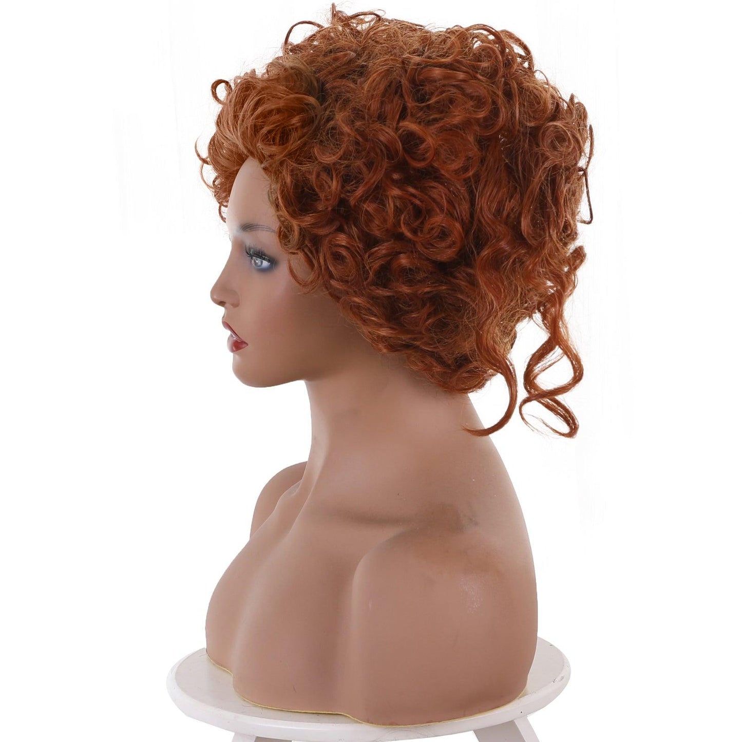 hocus pocus 2 winifred sanderson heart shaped brown movie cosplay wig 405s