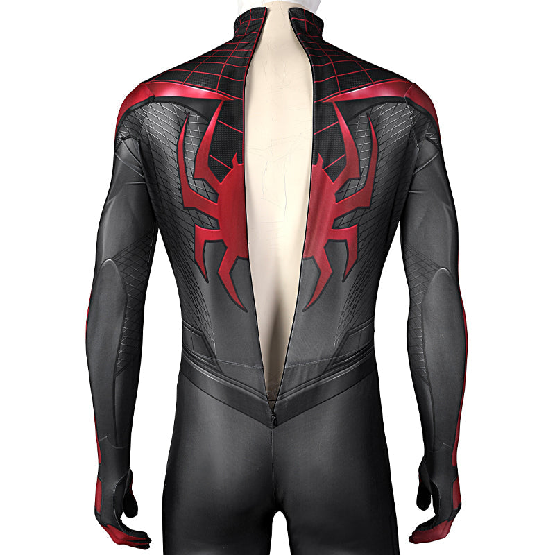spiderman ps5 2 miles morales jumpsuit cosplay costumes