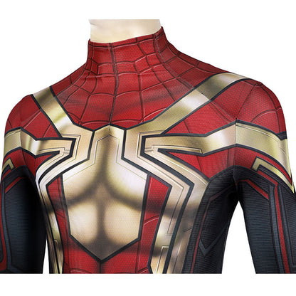 spider man 3 no way home peter parker jumpsuit cosplay costumes with headgear