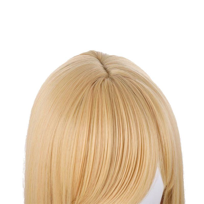 anime my dress up darling kitagawa marin yellow gradient pink cosplay wigs