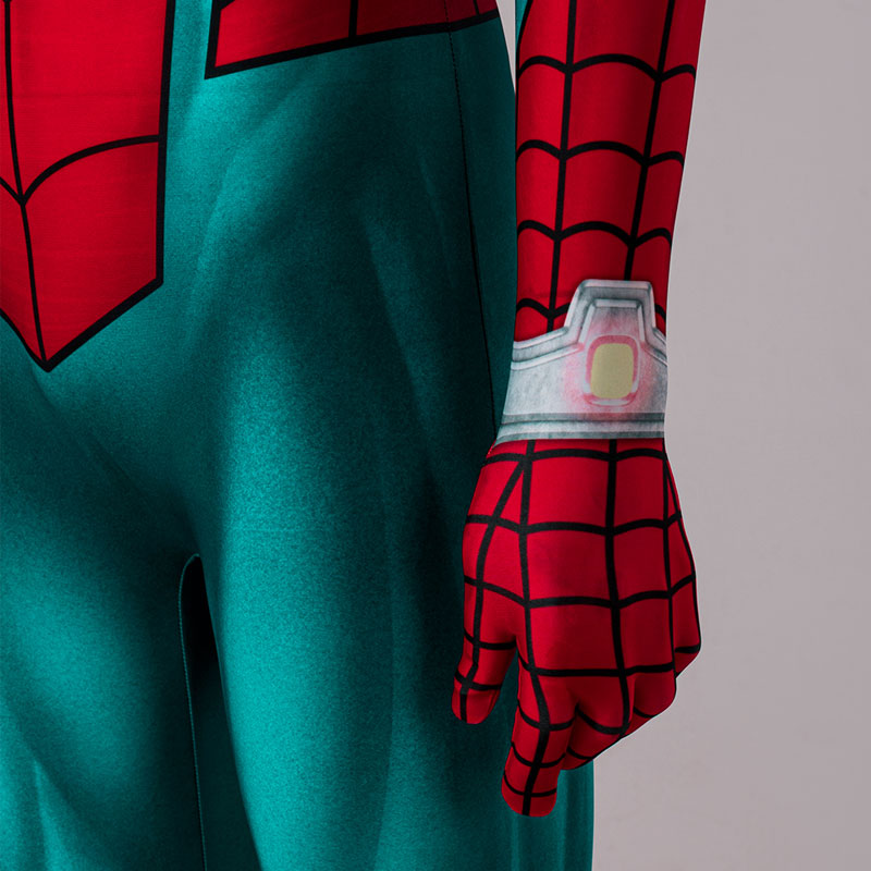 spider man across the spider verse animated spider man jumpsuit cosplay costumes