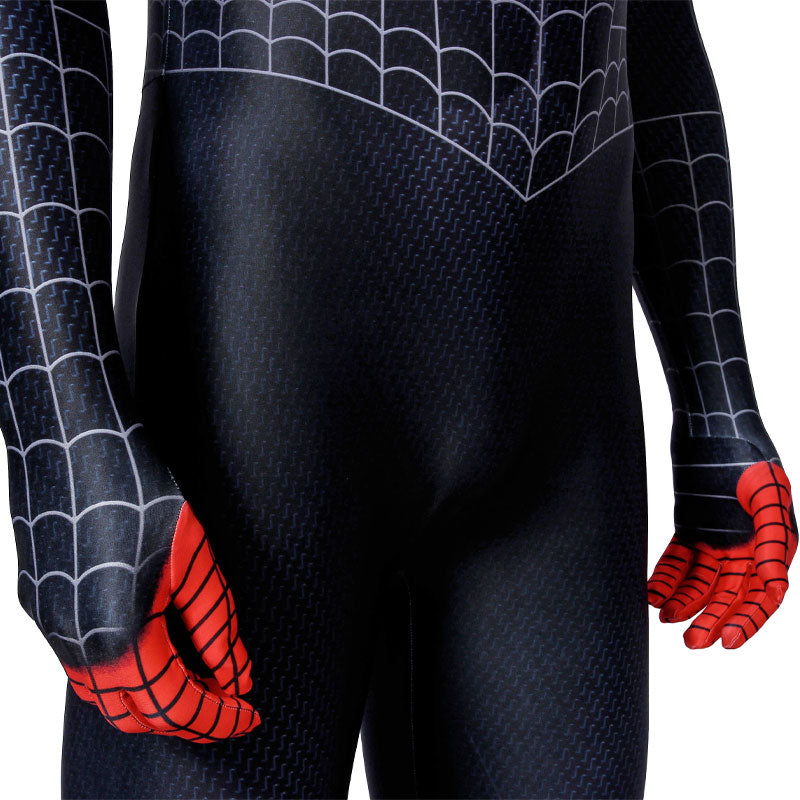 spider man into the spider verse miles morales jumpsuit cosplay costumes