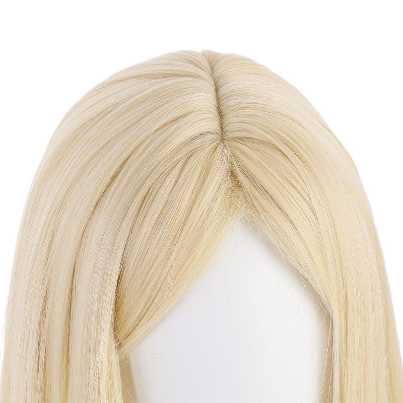 game lol coven cassiopeia light yellow midpoint cosplay wigs