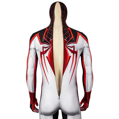 ps5 spider man miles morales t r a c k suit jumpsuit cosplay costumes